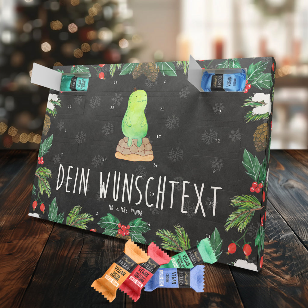 Personalisierter veganer Adventskalender Schildkröte Pause Personalisierter veganer Adventskalender, Schildkröte, Achtsamkeit, Entschleunigen, achtsam