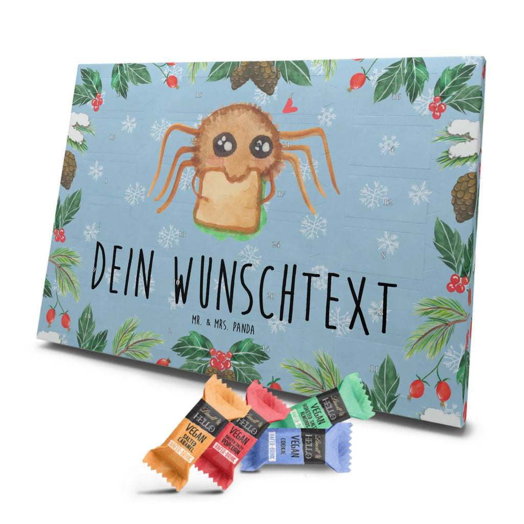 Personalisierter veganer Adventskalender Spinne Agathe Sandwich Personalisierter veganer Adventskalender, Spinne Agathe, Spinne, Agathe, Videos, Merchandise, Glück, Mut, Hungrig, Verfressen, Lebensfreude, Alles wird gut, Hunger