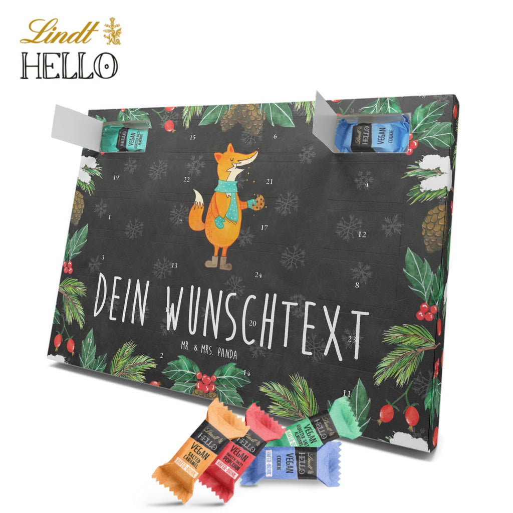 Personalisierter veganer Adventskalender Fuchs Keks Personalisierter veganer Adventskalender, Fuchs, Füchse, Backen Spruch, Kekse, Winter, Weihnachtszeit, Plätzchen, Liebe, Küche Deko