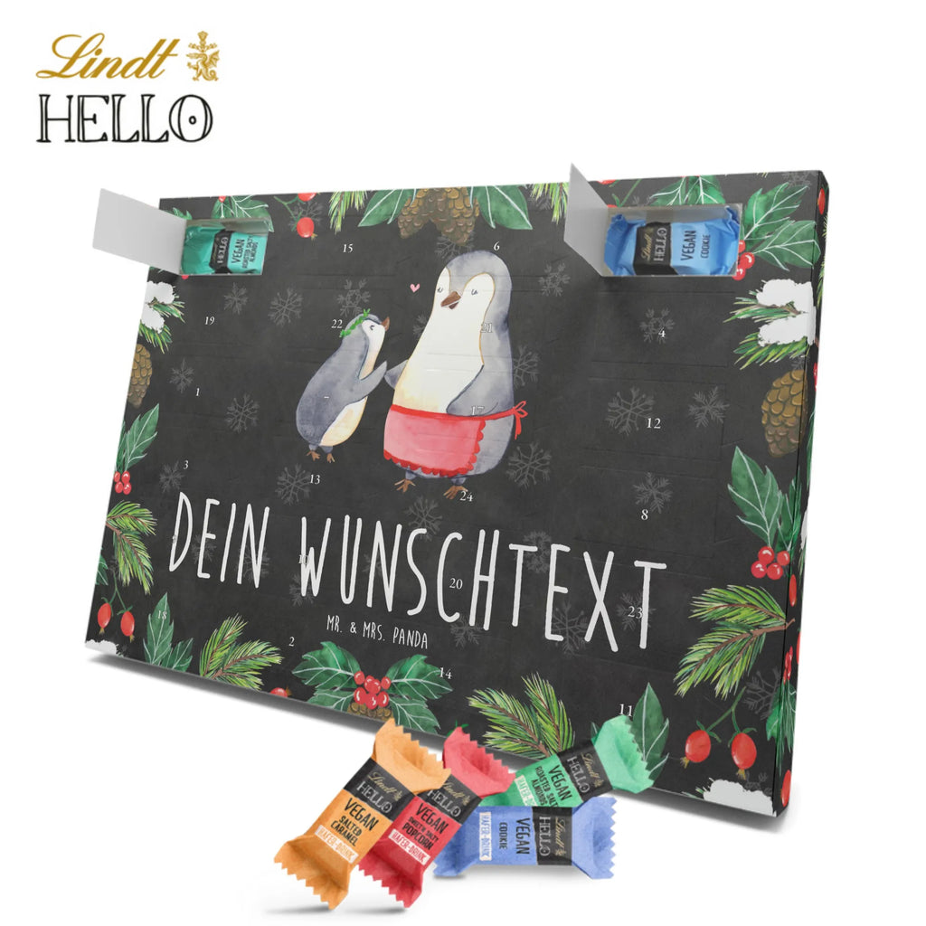 Personalisierter veganer Adventskalender Pinguin mit Kind Personalisierter veganer Adventskalender, Familie, Vatertag, Muttertag, Bruder, Schwester, Mama, Papa, Oma, Opa, Geschenk, Mami, Mutti, Mutter, Geburststag