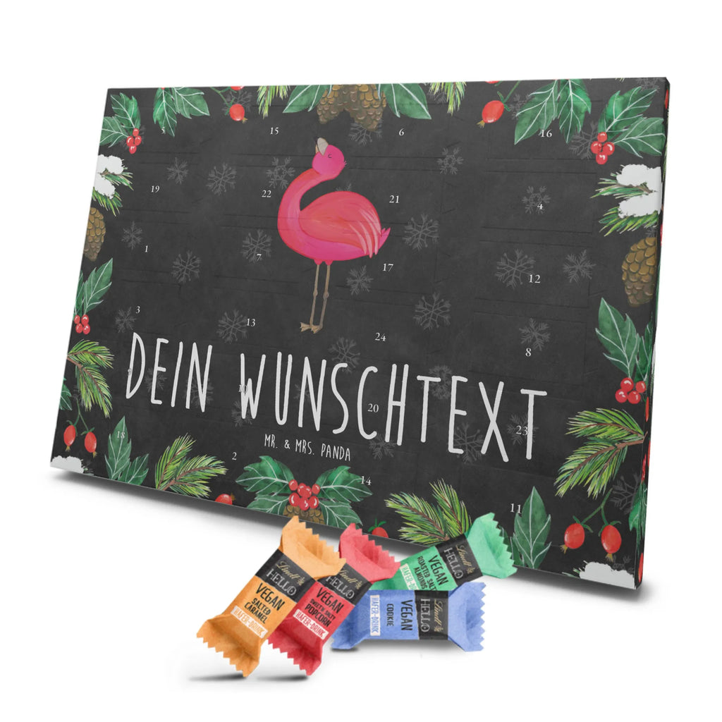 Personalisierter veganer Adventskalender Flamingo Stolz Personalisierter veganer Adventskalender, Flamingo, stolz, Freude, Selbstliebe, Selbstakzeptanz, Freundin, beste Freundin, Tochter, Mama, Schwester