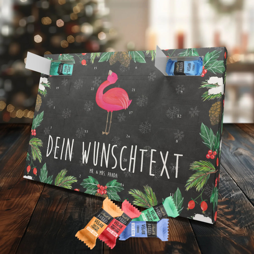 Personalisierter veganer Adventskalender Flamingo Stolz Personalisierter veganer Adventskalender, Flamingo, stolz, Freude, Selbstliebe, Selbstakzeptanz, Freundin, beste Freundin, Tochter, Mama, Schwester