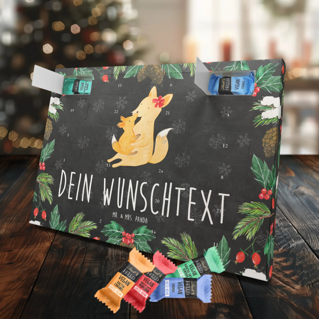 Personalisierter veganer Adventskalender Fuchs Mama Personalisierter veganer Adventskalender, Familie, Vatertag, Muttertag, Bruder, Schwester, Mama, Papa, Oma, Opa, Mutter, Tochter, Lieblingstochter, Beste Tochter, Geschenk