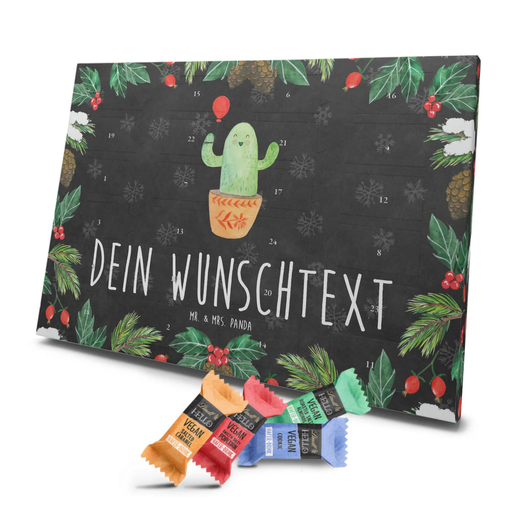 Personalisierter veganer Adventskalender Kaktus Luftballon Personalisierter veganer Adventskalender, Kaktus, Kakteen, Luftballon, Neustart, Freude, Büro, Stress, Büroalltag, Freundin, Freund, Ausbildung, Prüfung