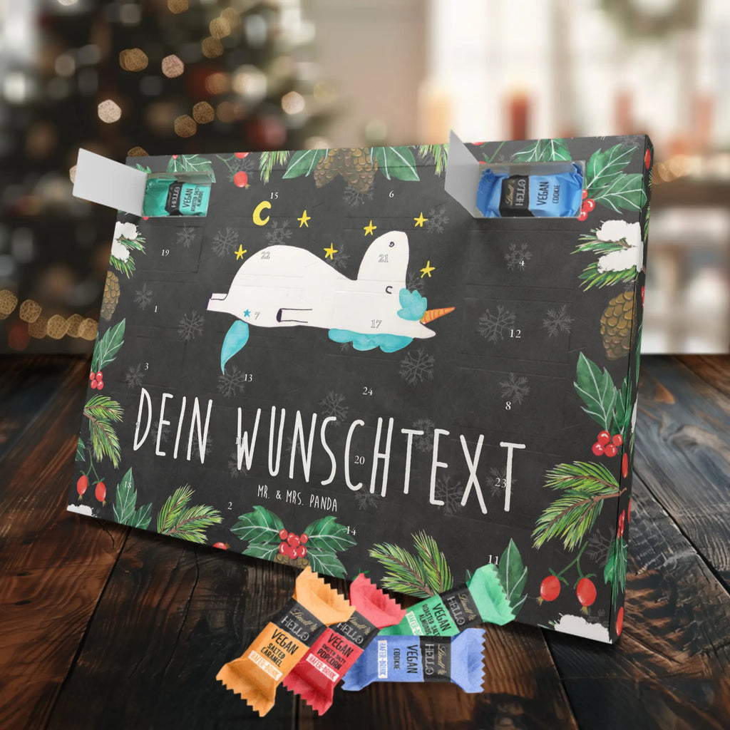 Personalisierter veganer Adventskalender Einhorn Sternenhimmel Personalisierter veganer Adventskalender, Einhorn, Einhörner, Einhorn Deko, Pegasus, Unicorn, Sterne, Dachschaden, Verrückt, Sternenhimmel