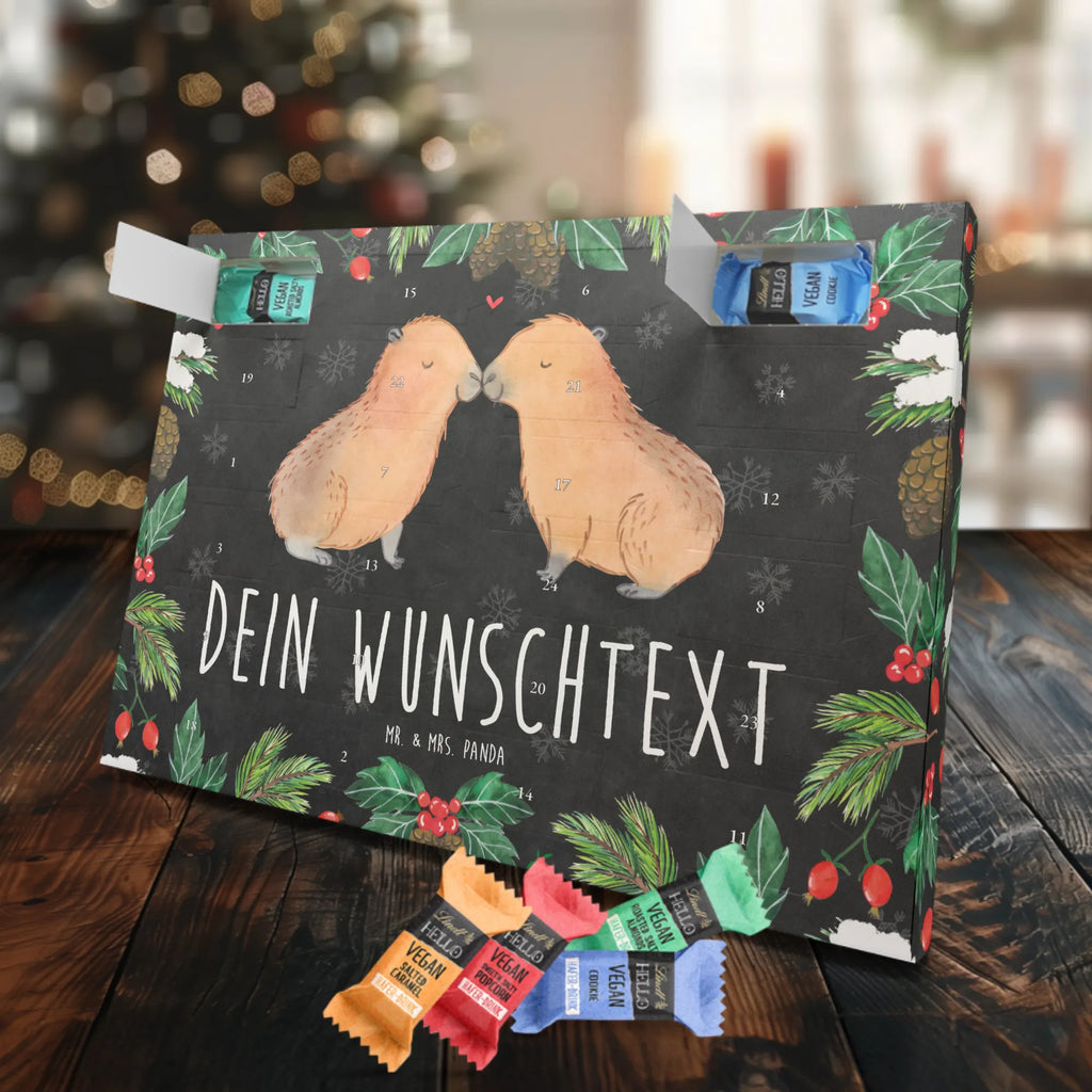 Personalisierter veganer Adventskalender Capybara Liebe Personalisierter veganer Adventskalender, Tiermotive, Gute Laune, lustige Sprüche, Tiere, Capybara, Liebe, verliebt, Paar, Jahrestag, Kuschel Capybaras, Tierliebe, Romantisches Geschenk, Handgezeichnet, Verschmolzen, Geschenkidee, Beziehung, Partnertiere, Ich bin deins, Du bist meins, Liebesspruch, Herzlich, Valentinstag, Ehejubiläum, Liebesbeweis