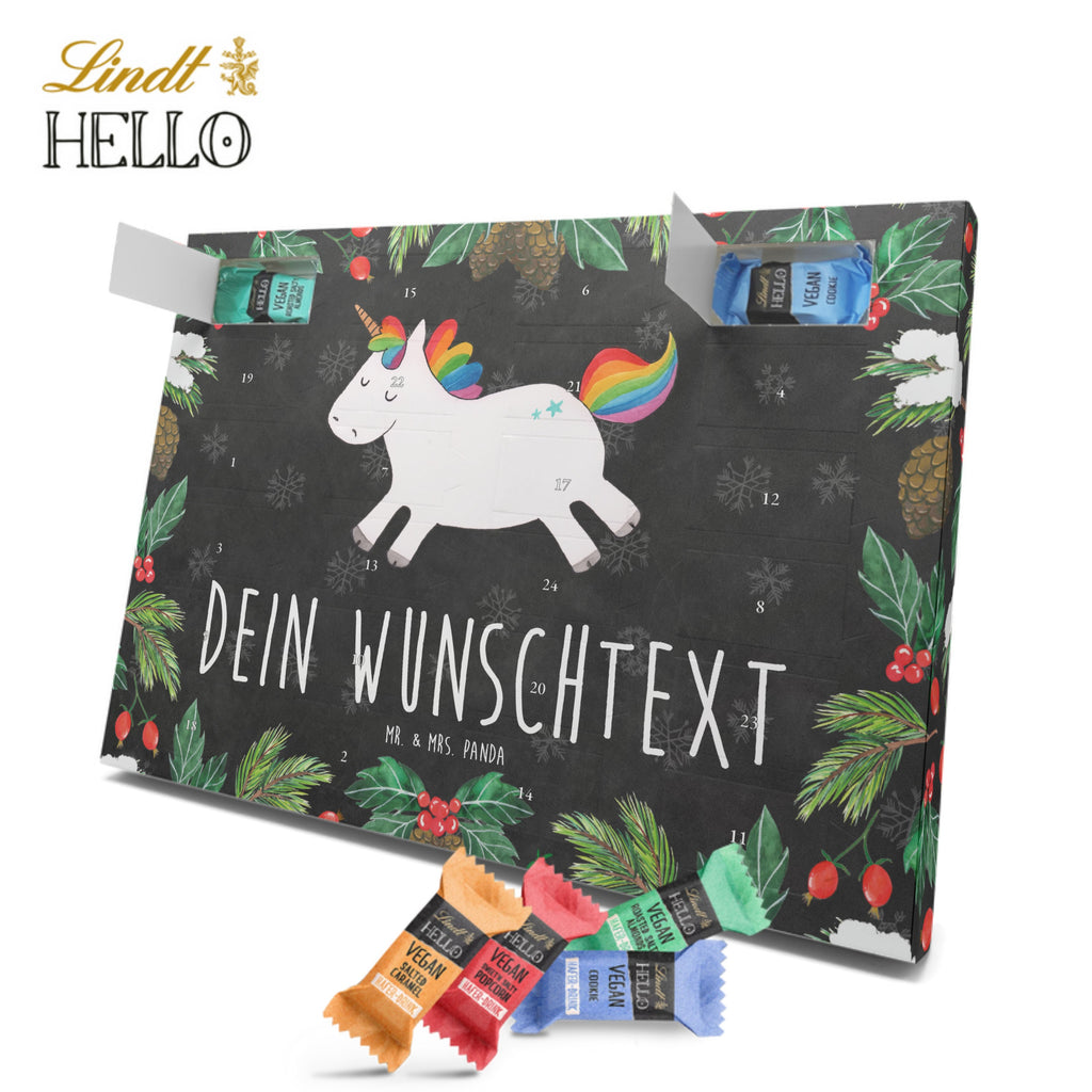 Personalisierter veganer Adventskalender Einhorn Happy Personalisierter veganer Adventskalender, Einhorn, Einhörner, Einhorn Deko, Pegasus, Unicorn, glücklich, fröhlich, Spaß, Freude, Lebensfreude, witzig, spannend, Lächeln, Lachen