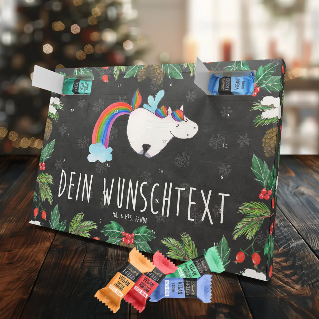 Personalisierter veganer Adventskalender Einhorn Fliegendes Pferd Personalisierter veganer Adventskalender, Einhorn, Einhörner, Einhorn Deko, Pegasus, Unicorn, Regenbogen, Spielen, Realität, Glitzer, Erwachsenwerden