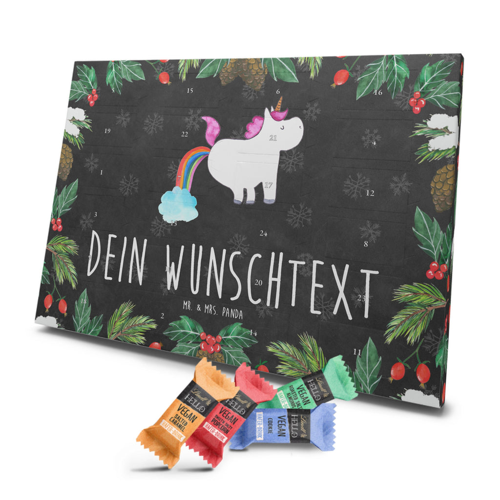 Personalisierter veganer Adventskalender Einhorn Pupsen Personalisierter veganer Adventskalender, Einhorn, Einhörner, Einhorn Deko, Pegasus, Unicorn, Pups, Regenbogen, Glitzer, Einhornpower, Erwachsenwerden, Spaß, lustig, Freundin