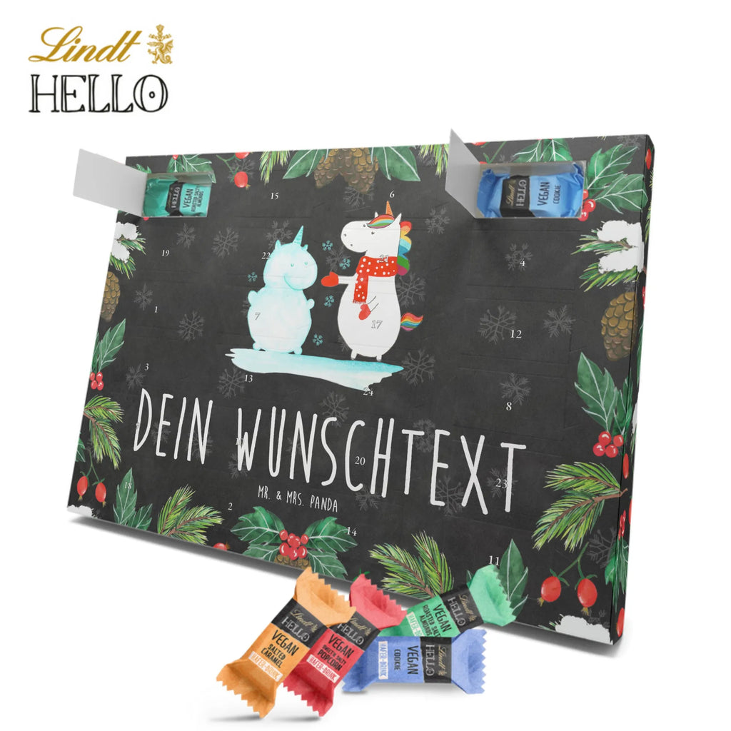 Personalisierter veganer Adventskalender Einhorn Schneemann Personalisierter veganer Adventskalender, Einhorn, Einhörner, Einhorn Deko, Pegasus, Unicorn, Schneemann, Winter, Schnee, Kuchen, Weihnachten, kalt, Mütze, Handschuhe, X-Mas