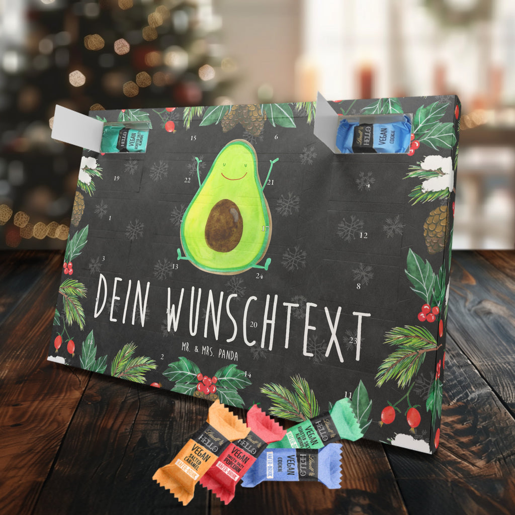 Personalisierter veganer Adventskalender Avocado Glücklich Personalisierter veganer Adventskalender, Avocado, Veggie, Vegan, Gesund, Chaos