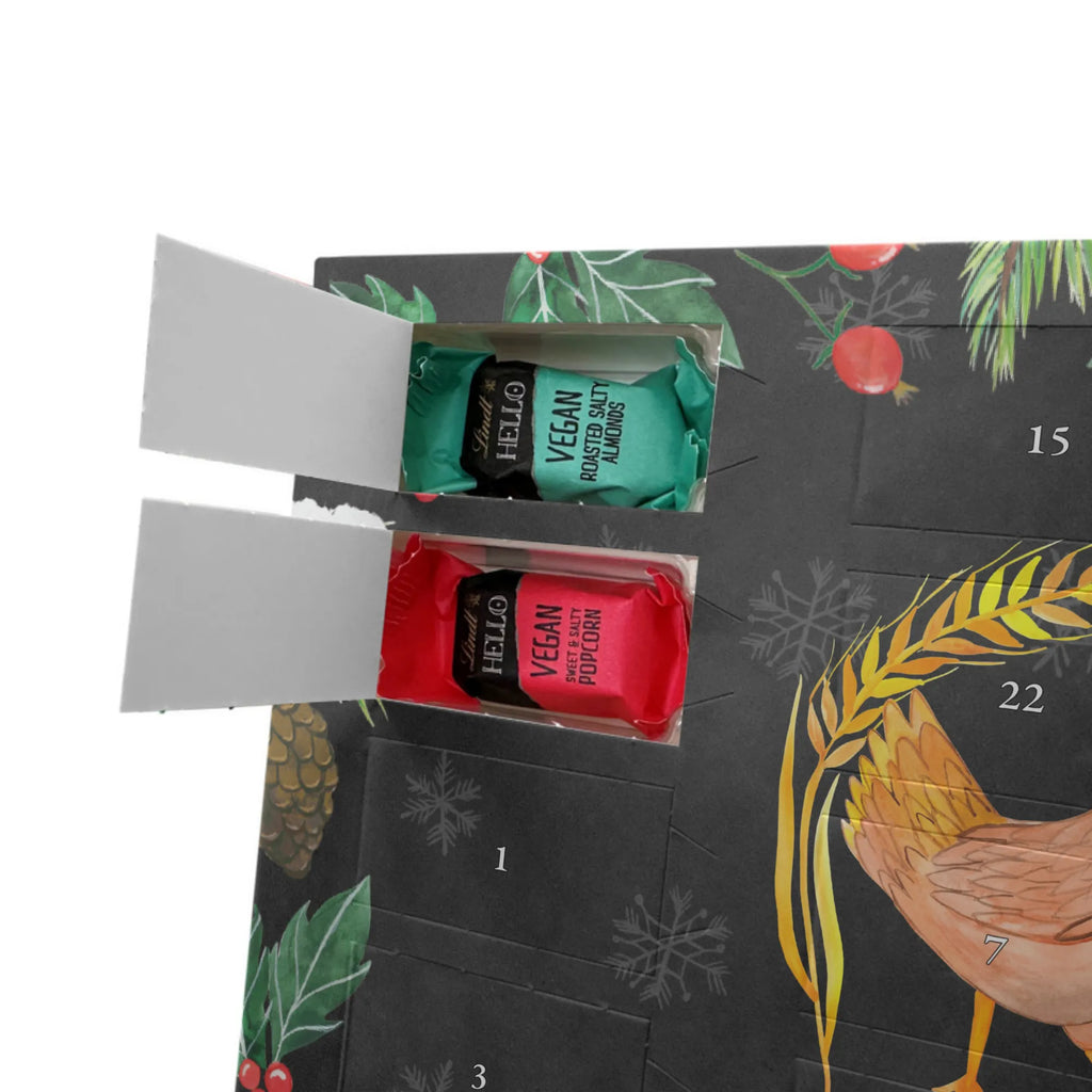 Personalisierter veganer Adventskalender Huhn Stolz Personalisierter veganer Adventskalender, Bauernhof, Hoftiere, Landwirt, Landwirtin, Hahn, Henne, Hühner, Eier, Hof, Landleben, Motivation, Geburt, Magie, Spruch, Schwangerschaft