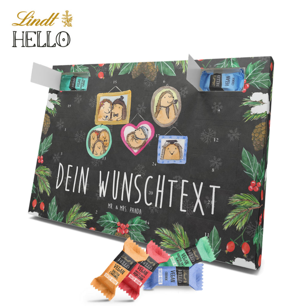 Personalisierter veganer Adventskalender Igel Familie Personalisierter veganer Adventskalender, Familie, Vatertag, Muttertag, Bruder, Schwester, Mama, Papa, Oma, Opa, Liebe, Igel, Bilder, Zusammenhalt, Glück