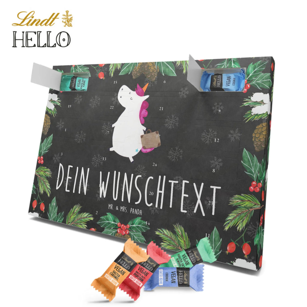 Personalisierter veganer Adventskalender Einhorn Koffer Personalisierter veganer Adventskalender, Einhorn, Einhörner, Einhorn Deko, Pegasus, Unicorn, unicorn, Koffer, Verreisen, Reise, Gepäck, Abenteuer, Erwachsen, Kind, albern, Spaß, lustig, witzig