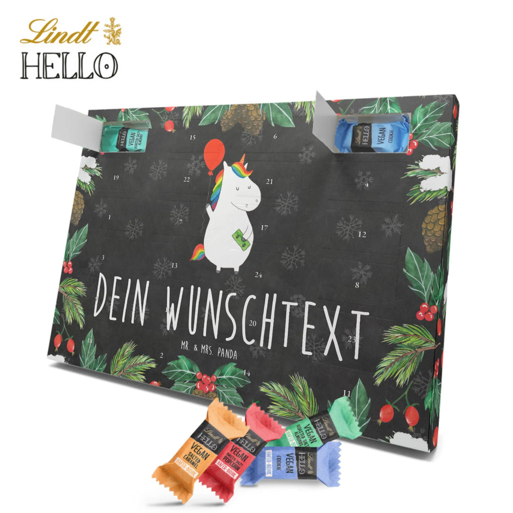 Personalisierter veganer Adventskalender Einhorn Luftballon Personalisierter veganer Adventskalender, Einhorn, Einhörner, Einhorn Deko, Pegasus, Unicorn, Luftballon, Geld, Lebenslust, Freude, Geschenk, Freundin