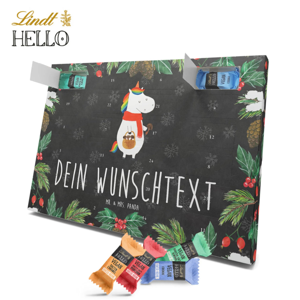 Personalisierter veganer Adventskalender Einhorn Pilz Personalisierter veganer Adventskalender, Einhorn, Einhörner, Einhorn Deko, Pegasus, Unicorn, Pilze, Pilzsammler, Motivation, Spruch, Liebeskummer