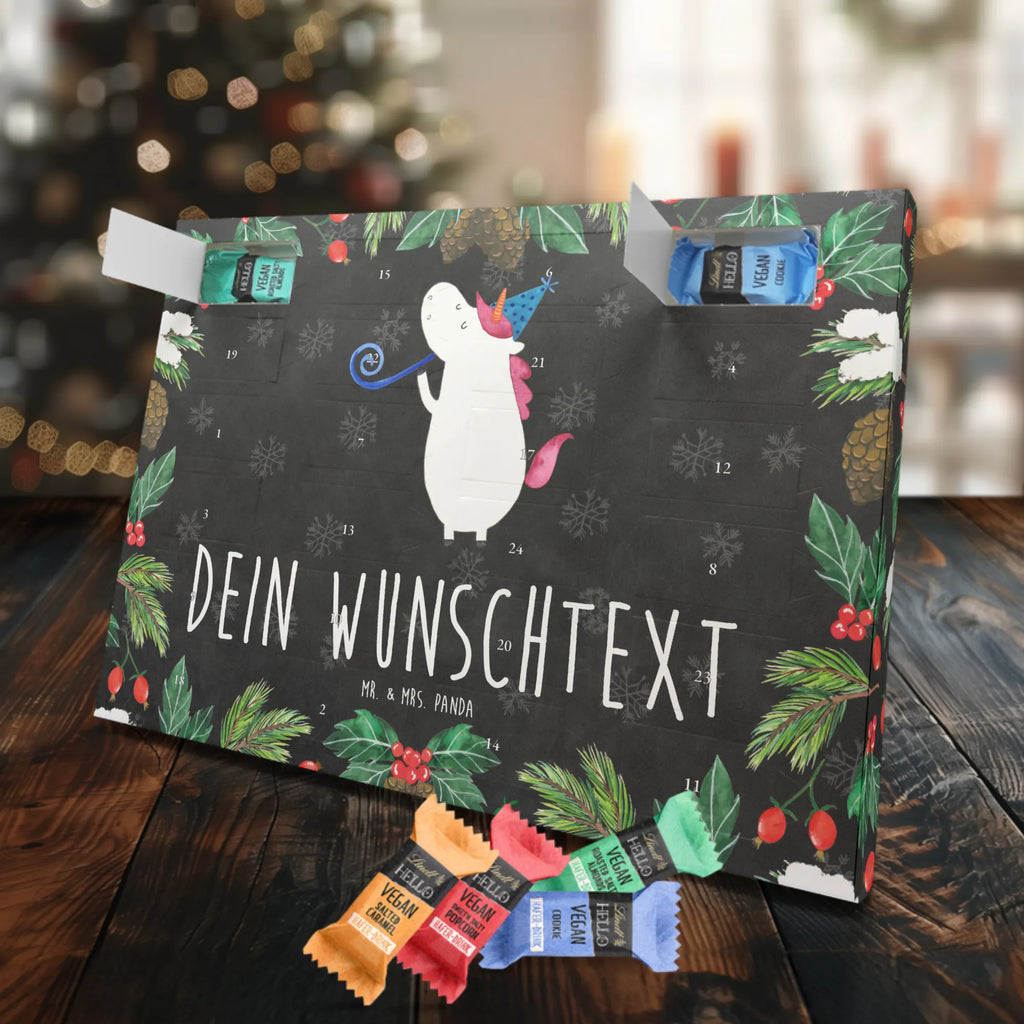 Personalisierter veganer Adventskalender Einhorn Party Personalisierter veganer Adventskalender, Einhorn, Einhörner, Einhorn Deko, Pegasus, Unicorn, Glitzer, Konfetti, Party, Geburtstag, Feier, Fest, Alkohol, Disco, Club