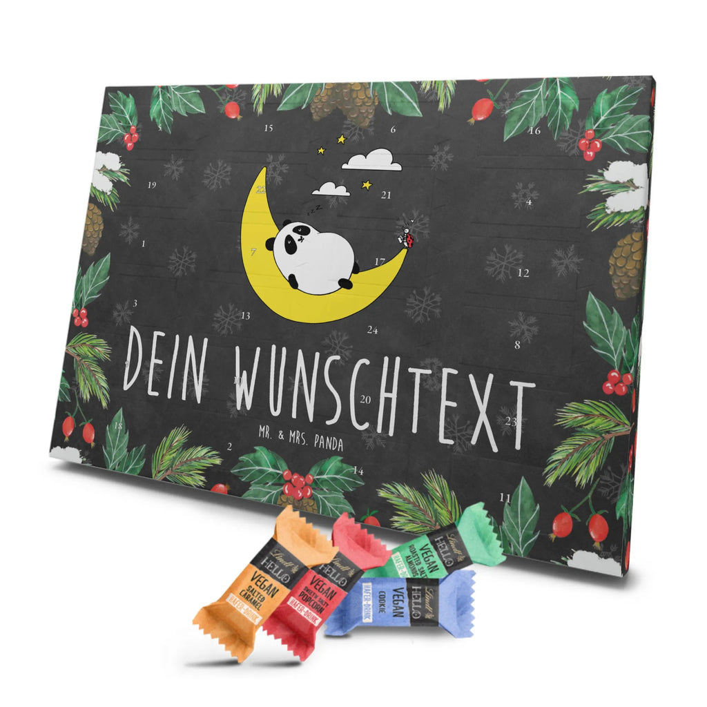 Personalisierter veganer Adventskalender Panda Easy Personalisierter veganer Adventskalender