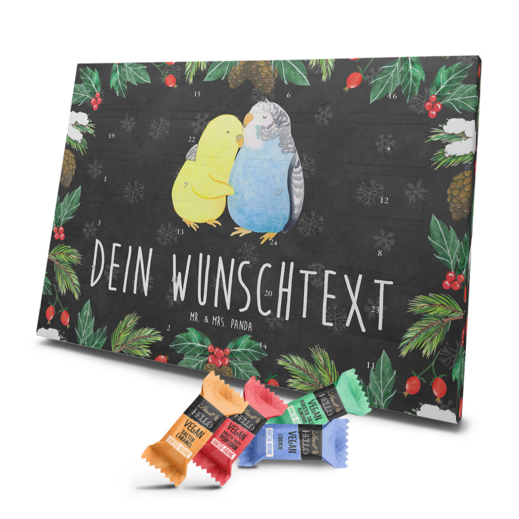 Personalisierter veganer Adventskalender Wellensittich Liebe Personalisierter veganer Adventskalender, Liebe, Partner, Freund, Freundin, Ehemann, Ehefrau, Heiraten, Verlobung, Heiratsantrag, Liebesgeschenk, Jahrestag, Hocheitstag, Vögel, Wellensittich, Nähe, Kuscheln, Vertrauen