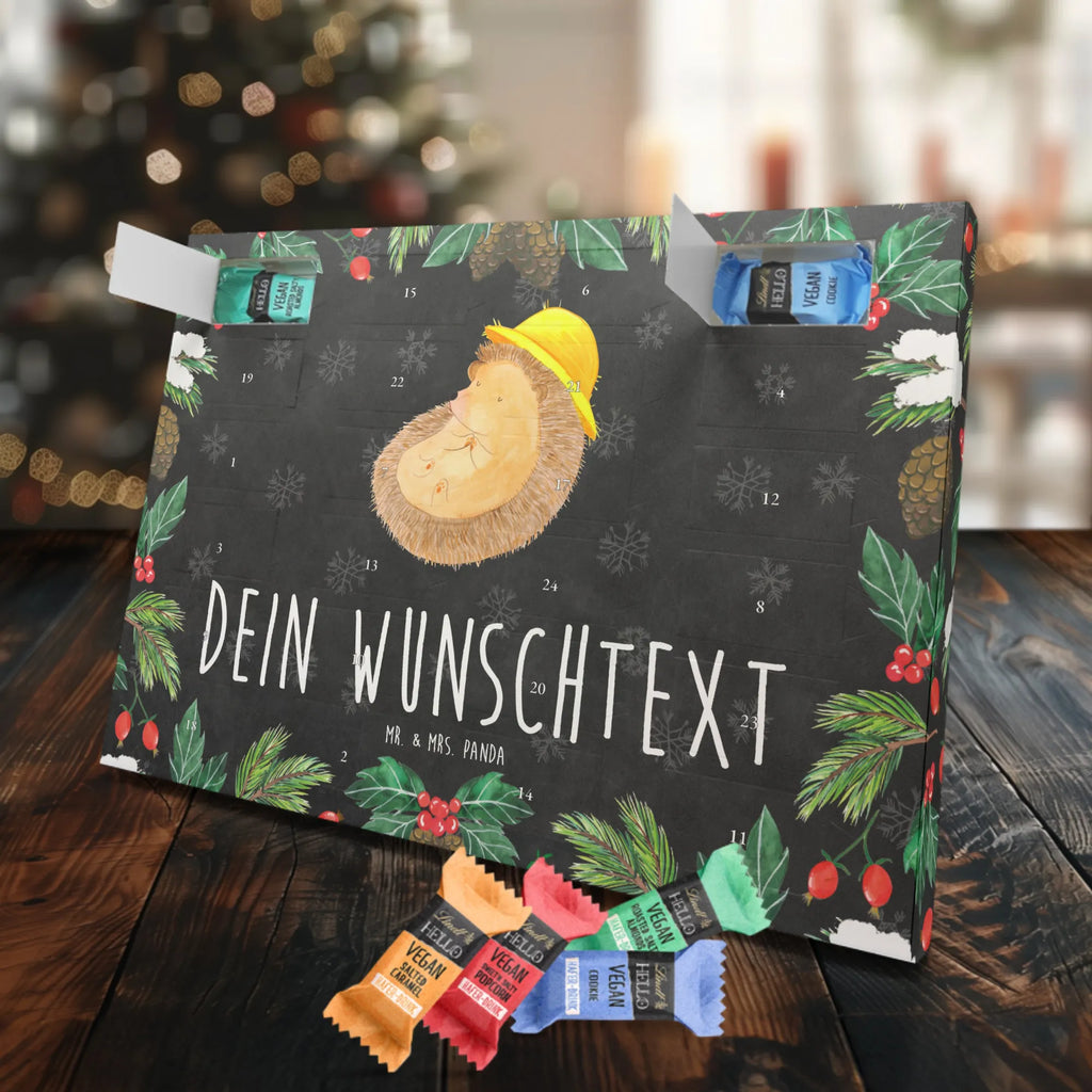 Personalisierter veganer Adventskalender Igel Beten Personalisierter veganer Adventskalender, Tiermotive, Gute Laune, lustige Sprüche, Tiere, Igel, Igel mit Hut, Sonnenhut, Gott, Amen, beten, Leben, Dankbarkeit, Dankbar sein, dankbar, genießen