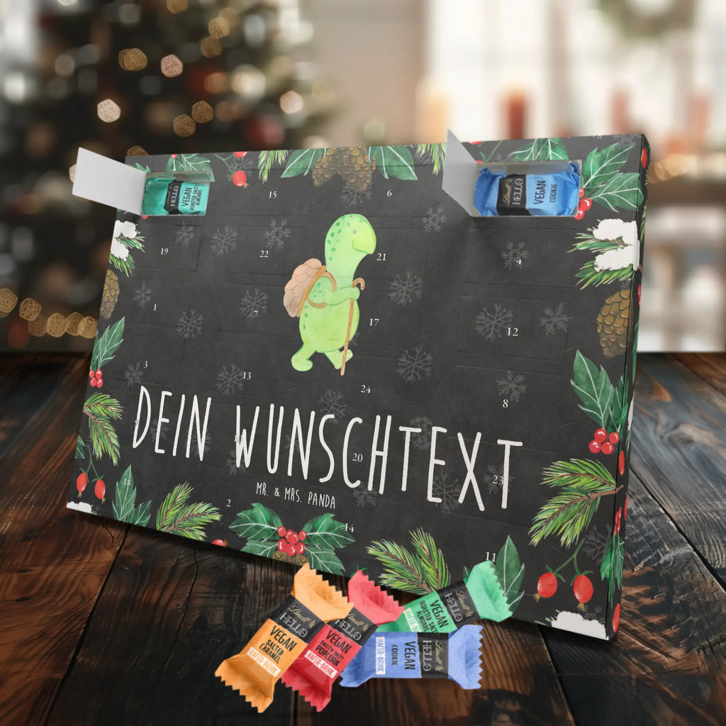 Personalisierter veganer Adventskalender Schildkröte Wanderer Personalisierter veganer Adventskalender, Schildkröte, Schildkröten, Motivation, Motivationsspruch, Motivationssprüche, Neuanfang