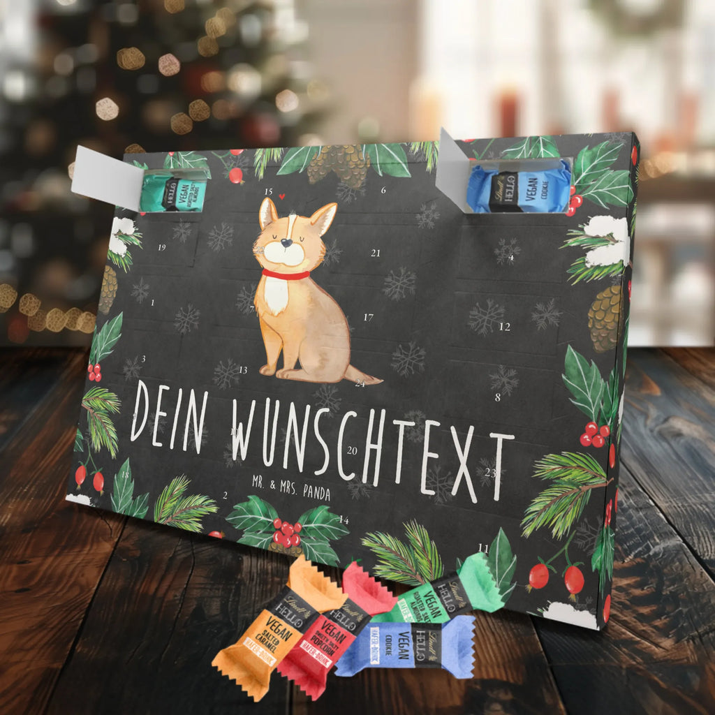 Personalisierter veganer Adventskalender Hund Glück Personalisierter veganer Adventskalender, Hund, Hundemotiv, Haustier, Hunderasse, Tierliebhaber, Hundebesitzer, Sprüche, Corgie, Hundeliebe, Spruch, Hundemama, Liebe