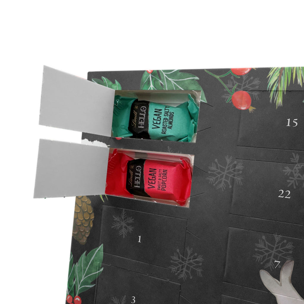 Personalisierter veganer Adventskalender Robbe Sherlock Personalisierter veganer Adventskalender, Tiermotive, Gute Laune, lustige Sprüche, Tiere