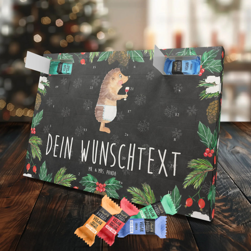 Personalisierter veganer Adventskalender Igel Wein Personalisierter veganer Adventskalender, Tiermotive, Gute Laune, lustige Sprüche, Tiere, Wein Spruch, Igel, Geschenk Weintrinker, Geschenk Weinliebhaber, Wein Deko, Weinglas, Rotwein, Weißwein, Wein trinken