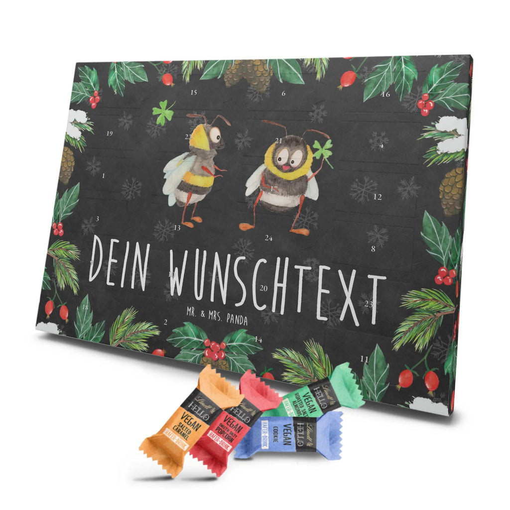 Personalisierter veganer Adventskalender Hummeln Kleeblatt Personalisierter veganer Adventskalender, Tiermotive, Gute Laune, lustige Sprüche, Tiere, Hummel, Biene, Spruch positiv, Biene Deko, Spruch schön, glücklich sein, glücklich werden, Spruch fröhlich