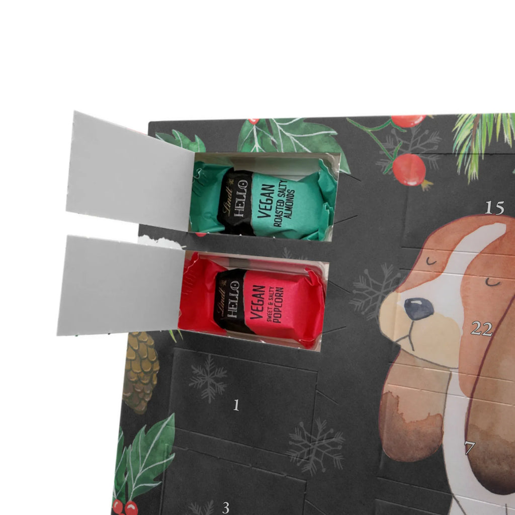 Personalisierter veganer Adventskalender Hund Basset Hound Personalisierter veganer Adventskalender, Hund, Hundemotiv, Haustier, Hunderasse, Tierliebhaber, Hundebesitzer, Sprüche, Basset Hound, Basset, Hundeliebe, kinderlos