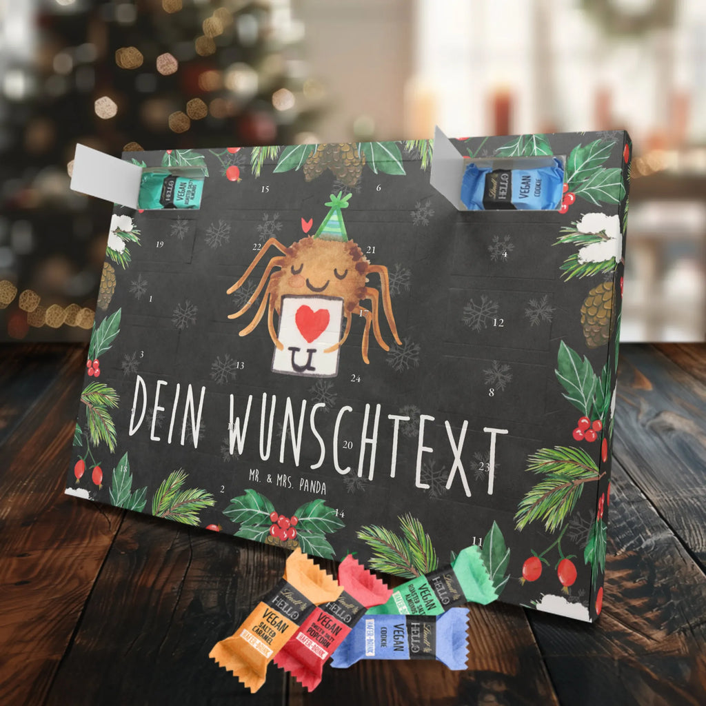 Personalisierter veganer Adventskalender Spinne Agathe Brief Personalisierter veganer Adventskalender, Spinne Agathe, Spinne, Agathe, Videos, Merchandise, Liebesbeweis, Ich Liebe dich, Heiratsantrag, Verliebt, Liebespaar, Liebesgeschenk, Treuebeweis, Treuetest