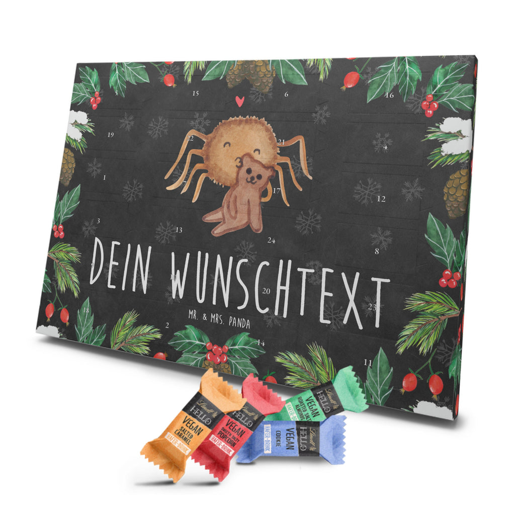 Personalisierter veganer Adventskalender Spinne Agathe Teddy Personalisierter veganer Adventskalender, Spinne Agathe, Spinne, Agathe, Videos, Merchandise, Freundschaft, Liebesgeschenk, Verliebt, Liebesbeweis, Teddy, Treue, Miteinander, Dankeschön