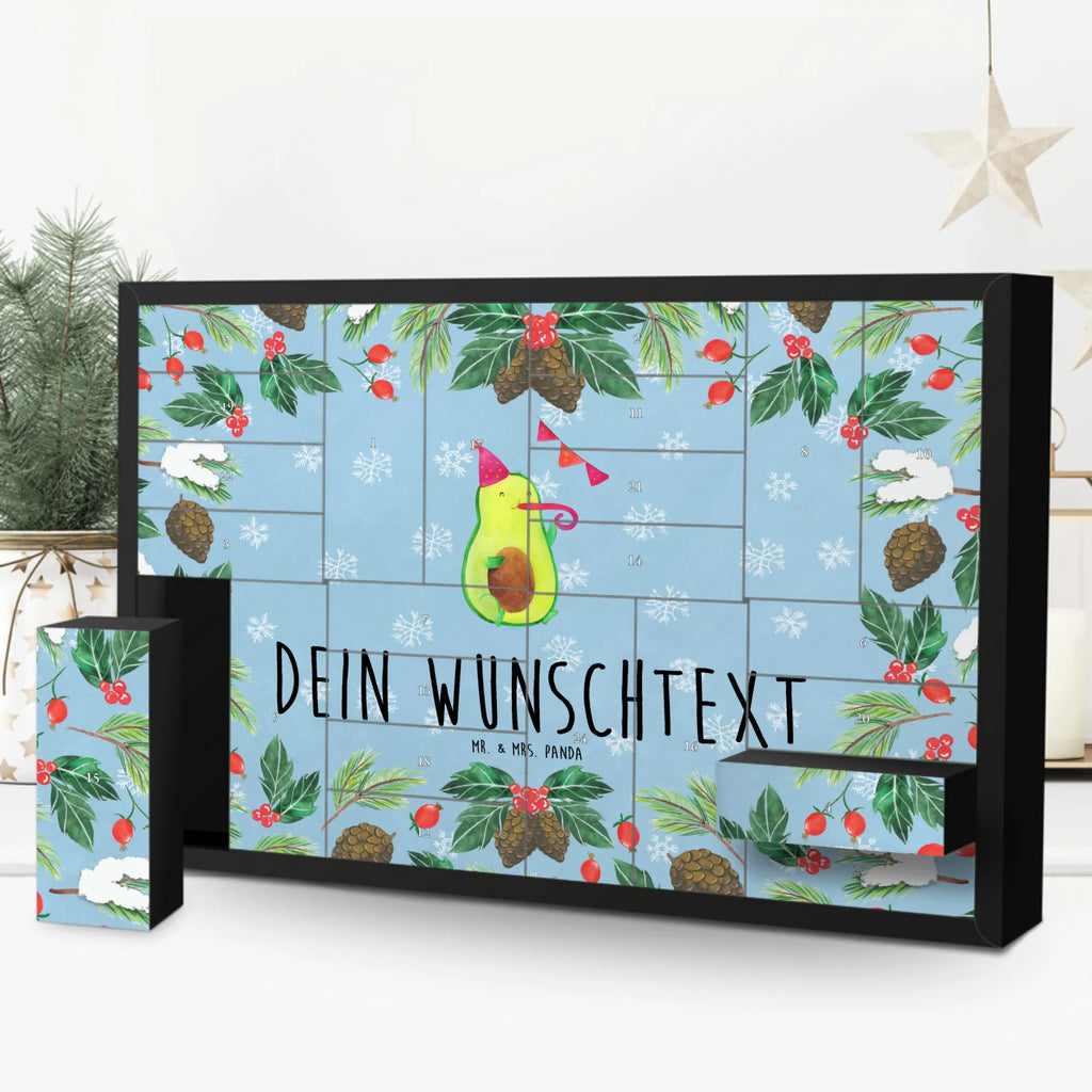 Personalisierter Befüllbarer Adventskalender Avocado Geburtstag Befüllbarer Adventskalender, Adventskalender zum selbst befüllen, Avocado, Veggie, Vegan, Gesund