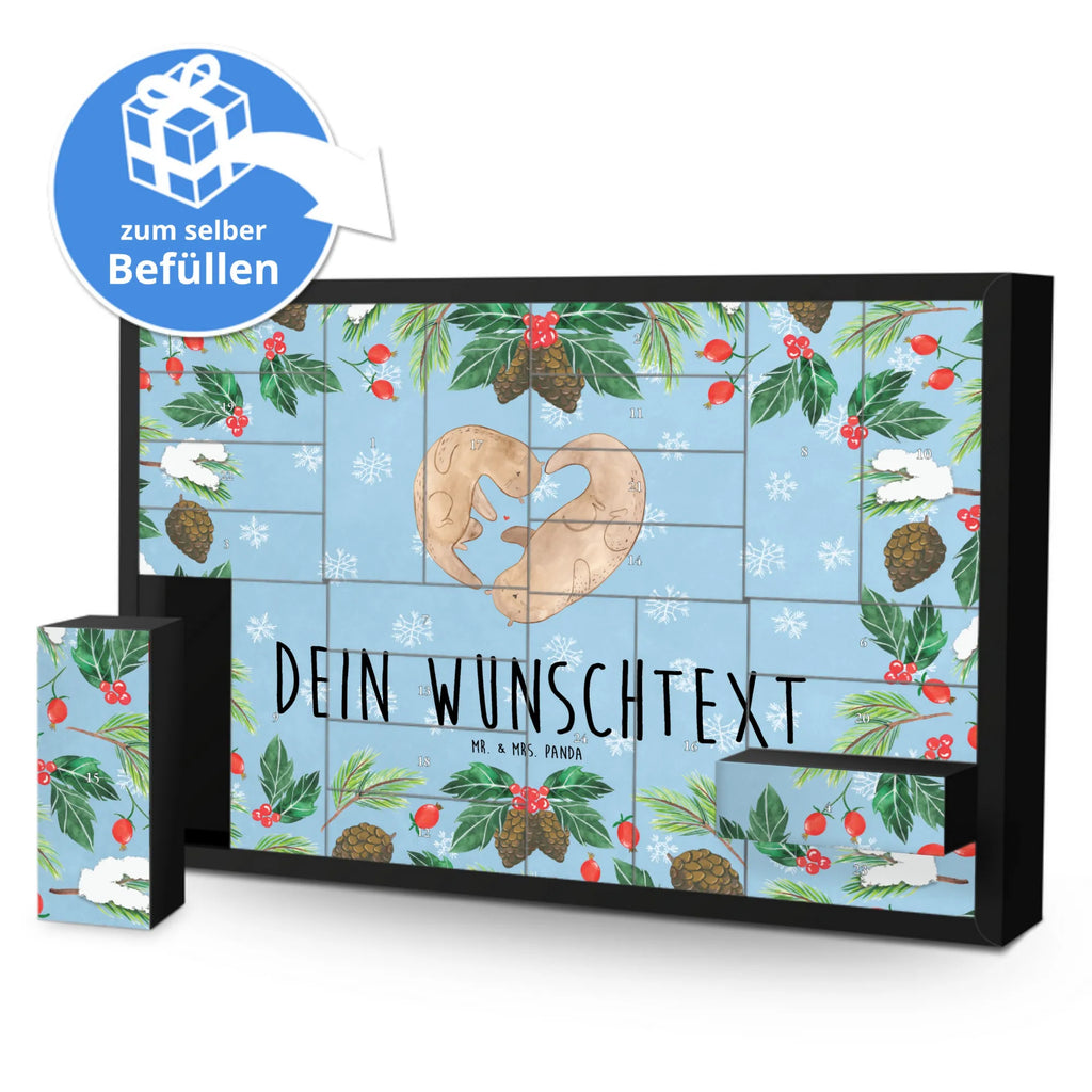 Personalisierter Befüllbarer Adventskalender Otter Valentine Befüllbarer Adventskalender, Adventskalender zum selbst befüllen, Liebe, Partner, Freund, Freundin, Ehemann, Ehefrau, Heiraten, Verlobung, Heiratsantrag, Liebesgeschenk, Jahrestag, Hocheitstag, Valentinstag, Geschenk für Frauen, Hochzeitstag, Mitbringsel, Geschenk für Freundin, Geschenk für Partner, Liebesbeweis, für Männer, für Ehemann