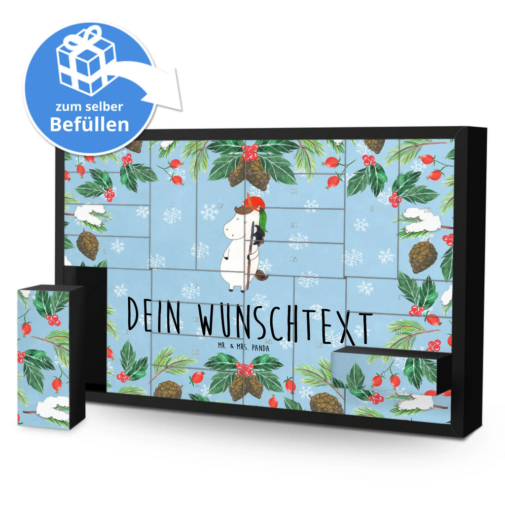 Personalisierter Befüllbarer Adventskalender Einhorn Junge Befüllbarer Adventskalender, Adventskalender zum selbst befüllen, Einhorn, Einhörner, Einhorn Deko, Pegasus, Unicorn, Bube, Mittelalter