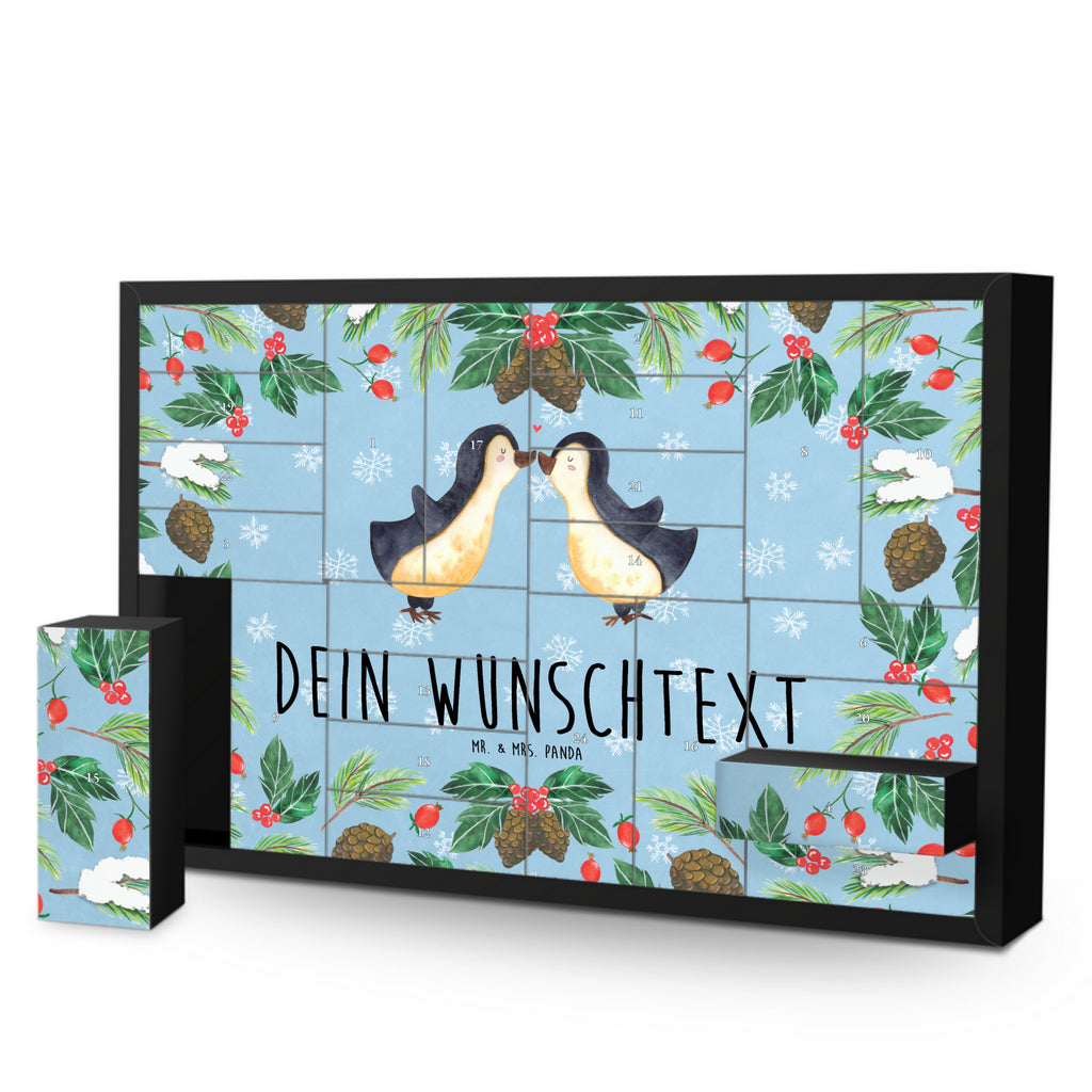 Personalisierter Befüllbarer Adventskalender Pinguine Kuss Befüllbarer Adventskalender, Adventskalender zum selbst befüllen, Liebe, Partner, Freund, Freundin, Ehemann, Ehefrau, Heiraten, Verlobung, Heiratsantrag, Liebesgeschenk, Jahrestag, Hocheitstag, Valentinstag, Geschenk für Frauen, Hochzeitstag, Mitbringsel, Geschenk für Freundin, Geschenk für Partner, Liebesbeweis, für Männer, für Ehemann