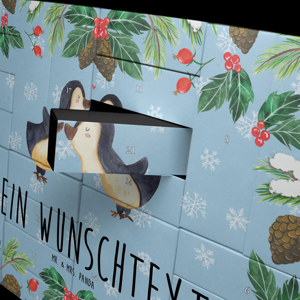 Personalisierter Befüllbarer Adventskalender Pinguine Kuss Befüllbarer Adventskalender, Adventskalender zum selbst befüllen, Liebe, Partner, Freund, Freundin, Ehemann, Ehefrau, Heiraten, Verlobung, Heiratsantrag, Liebesgeschenk, Jahrestag, Hocheitstag, Valentinstag, Geschenk für Frauen, Hochzeitstag, Mitbringsel, Geschenk für Freundin, Geschenk für Partner, Liebesbeweis, für Männer, für Ehemann