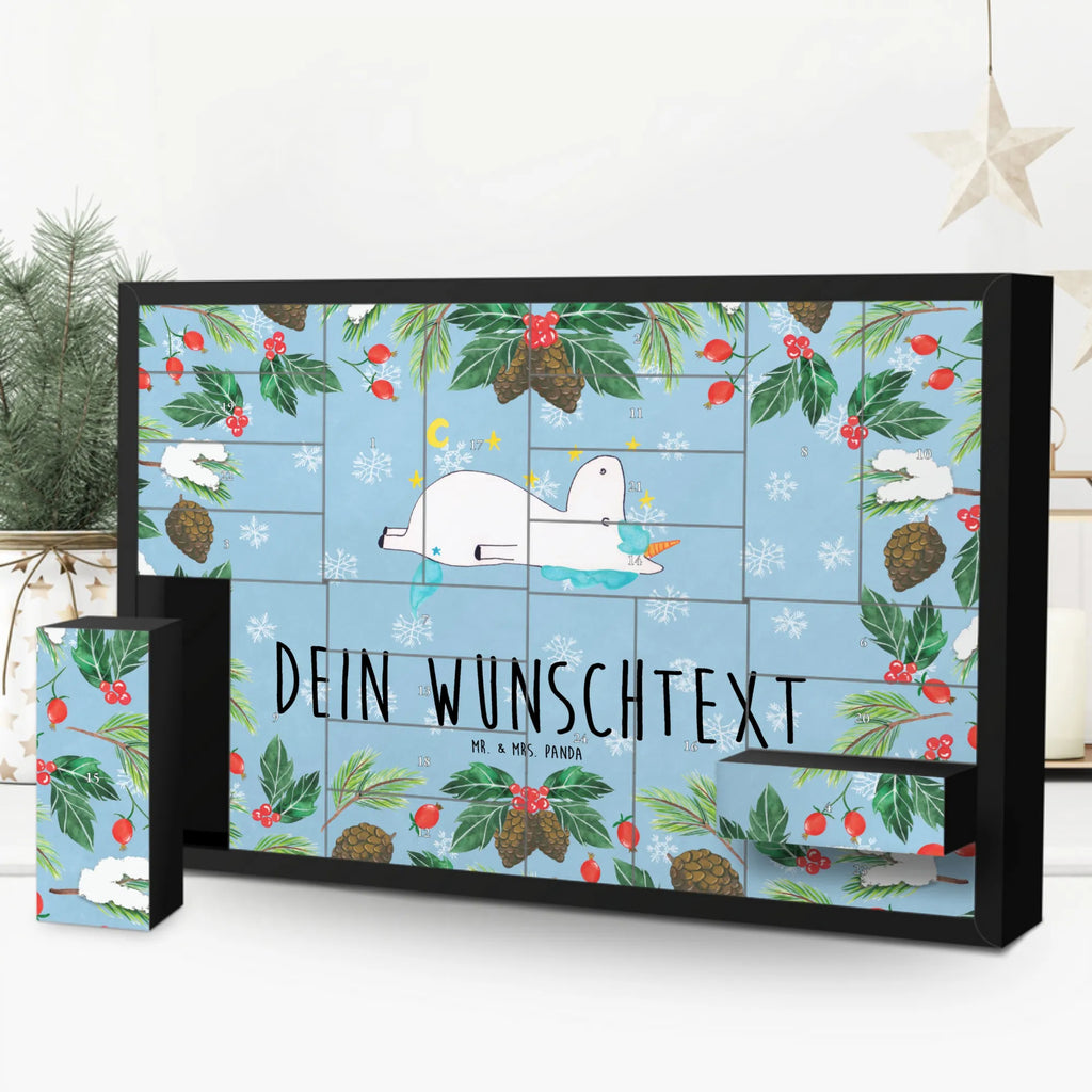 Personalisierter Befüllbarer Adventskalender Einhorn Sternenhimmel Befüllbarer Adventskalender, Adventskalender zum selbst befüllen, Einhorn, Einhörner, Einhorn Deko, Unicorn, Sterne, Dachschaden, Verrückt, Sternenhimmel