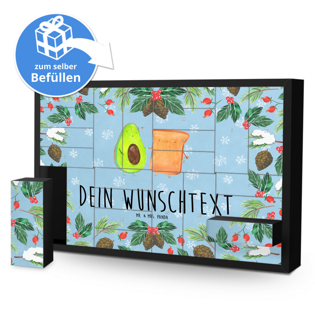 Personalisierter Befüllbarer Adventskalender Avocado Toast Befüllbarer Adventskalender, Adventskalender zum selbst befüllen, Avocado, Veggie, Vegan, Gesund, Toast, Toastbrot, Liebespaar, Pärchen, Freund, Freundin, Verlobt, Verlobungsparty, Hochzeit, Hochzeitsgeschenk, Jahrestag, Jahrestagsgeschenk