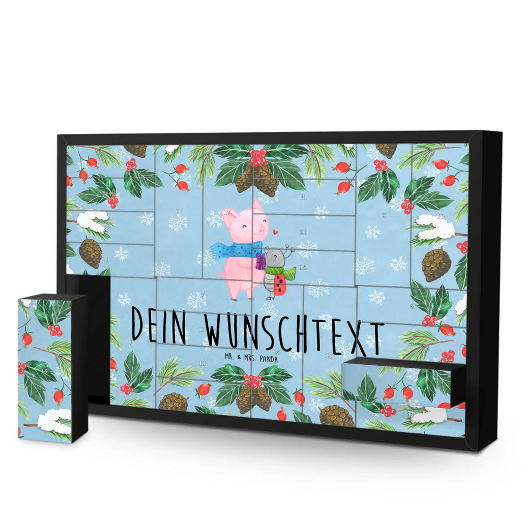 Personalisierter Befüllbarer Adventskalender Glühschwein Smörle Befüllbarer Adventskalender, Adventskalender zum selbst befüllen, Winter, Weihnachten, Weihnachtsdeko, Nikolaus, Advent, Heiligabend, Wintermotiv, Handgezeichnetes Glühschwein, Kreatives Glühschwein Design, Winterlicher Glühwein Spruch, Glühwein Liebhaber Geschenk, Herzliches Marienkäfer Motiv, Marienkäfer in Winterkleidung, Glühwein ist köstlich Spruch, Smörle der stolze Marienkäfer, Süßer Marienkäfer gibt Geschenk, Romantische Geschenkidee Glühwein