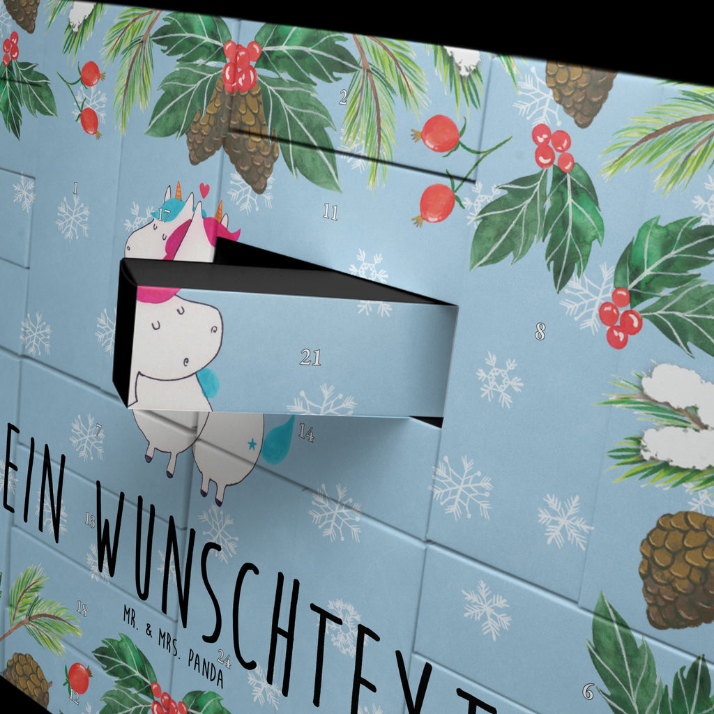 Personalisierter Befüllbarer Adventskalender Einhorn Mitteilung Befüllbarer Adventskalender, Adventskalender zum selbst befüllen, Einhorn, Einhörner, Einhorn Deko, Pegasus, Unicorn, Valentinstag, Valentine, Liebe, Geschenk, Partner, Ehe, lustig, witzig, Spruch