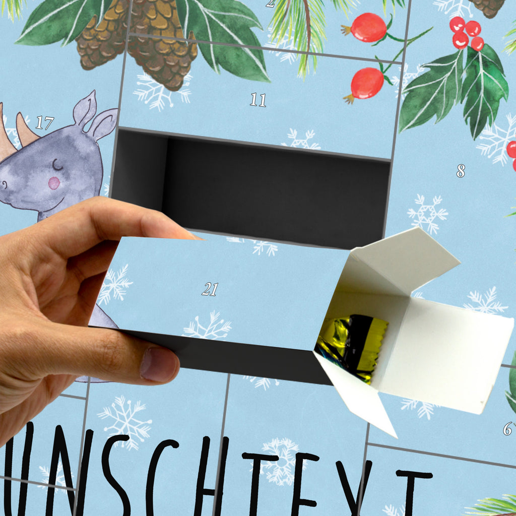 Personalisierter Befüllbarer Adventskalender Einhorn Nashorn Befüllbarer Adventskalender, Adventskalender zum selbst befüllen, Einhorn, Einhörner, Einhorn Deko, Pegasus, Unicorn, Regenbogen, witzig, lustig, Zoo, Glitzer, Einhornpower, Erwachsenwerden, Nashorn, Nashörner