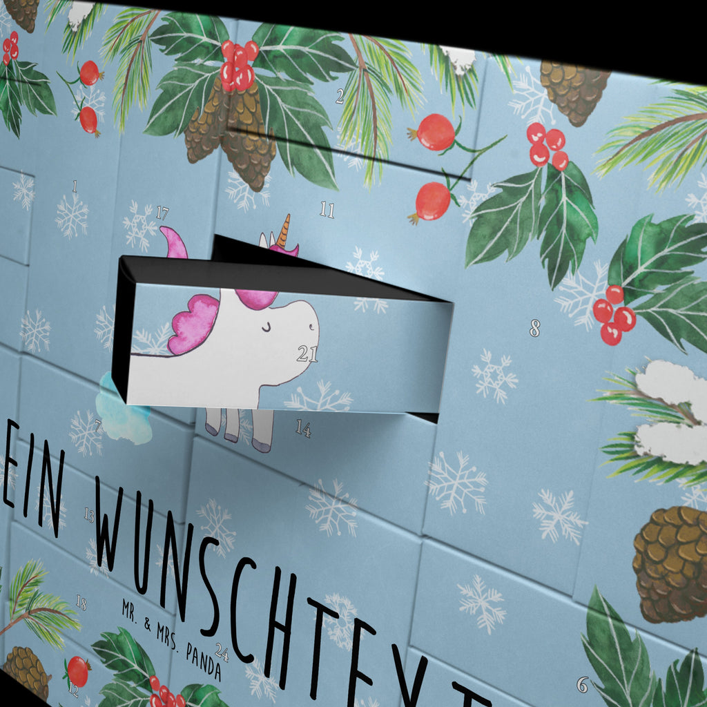 Personalisierter Befüllbarer Adventskalender Einhorn Pupsen Befüllbarer Adventskalender, Adventskalender zum selbst befüllen, Einhorn, Einhörner, Einhorn Deko, Pegasus, Unicorn, Pups, Regenbogen, Glitzer, Einhornpower, Erwachsenwerden, Spaß, lustig, Freundin