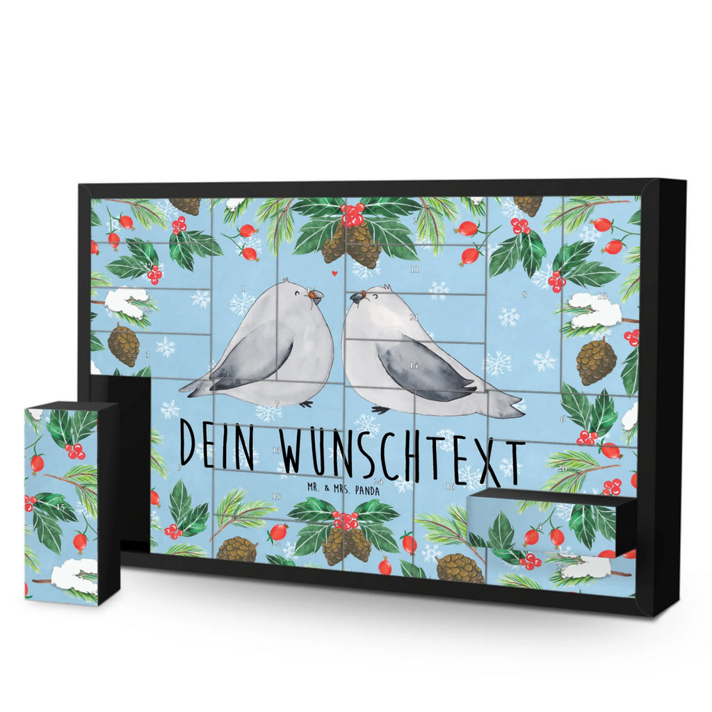 Personalisierter Befüllbarer Adventskalender Turteltauben Liebe Befüllbarer Adventskalender, Adventskalender zum selbst befüllen, Liebe, Partner, Freund, Freundin, Ehemann, Ehefrau, Heiraten, Verlobung, Heiratsantrag, Liebesgeschenk, Jahrestag, Hocheitstag, Turteltauben, Turteltäubchen, Tauben, Verliebt, Verlobt, Verheiratet, Geschenk Freundin, Geschenk Freund, Liebesbeweis, Hochzeitstag, Geschenk Hochzeit