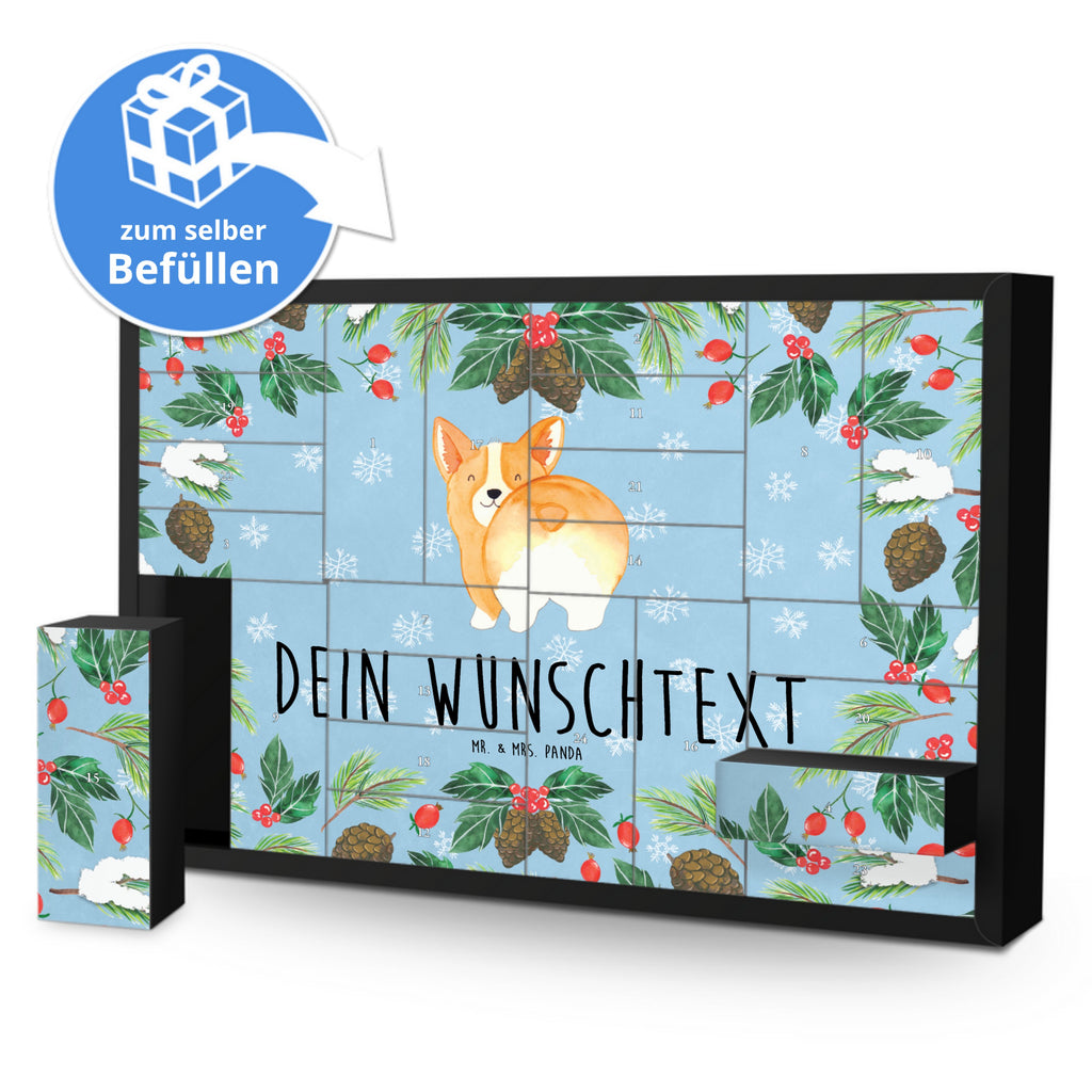 Personalisierter Befüllbarer Adventskalender Corgi Po Befüllbarer Adventskalender, Adventskalender zum selbst befüllen, Hund, Hundemotiv, Haustier, Hunderasse, Tierliebhaber, Hundebesitzer, Sprüche, Corgie, Hundeliebe, Motivation, Selbstliebe, Spruch