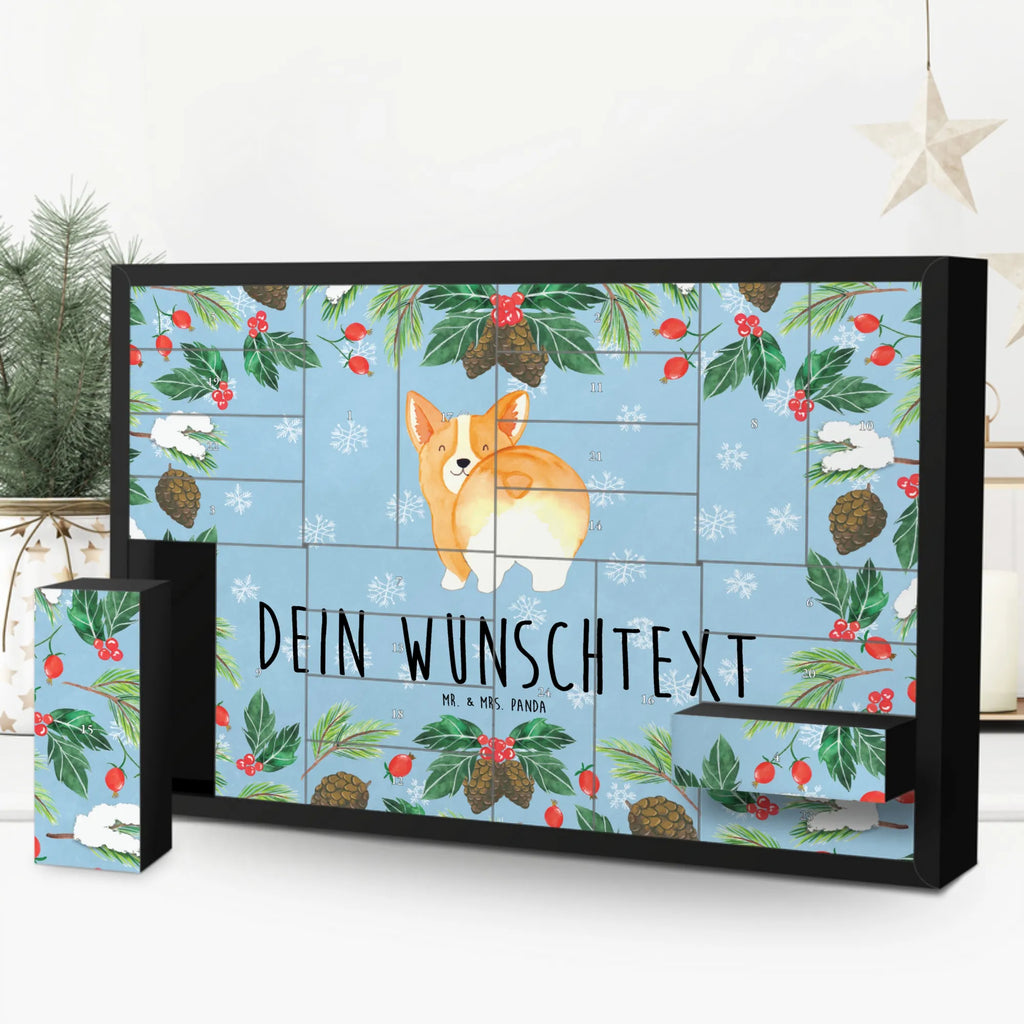 Personalisierter Befüllbarer Adventskalender Corgi Po Befüllbarer Adventskalender, Adventskalender zum selbst befüllen, Hund, Hundemotiv, Haustier, Hunderasse, Tierliebhaber, Hundebesitzer, Sprüche, Corgie, Hundeliebe, Motivation, Selbstliebe, Spruch