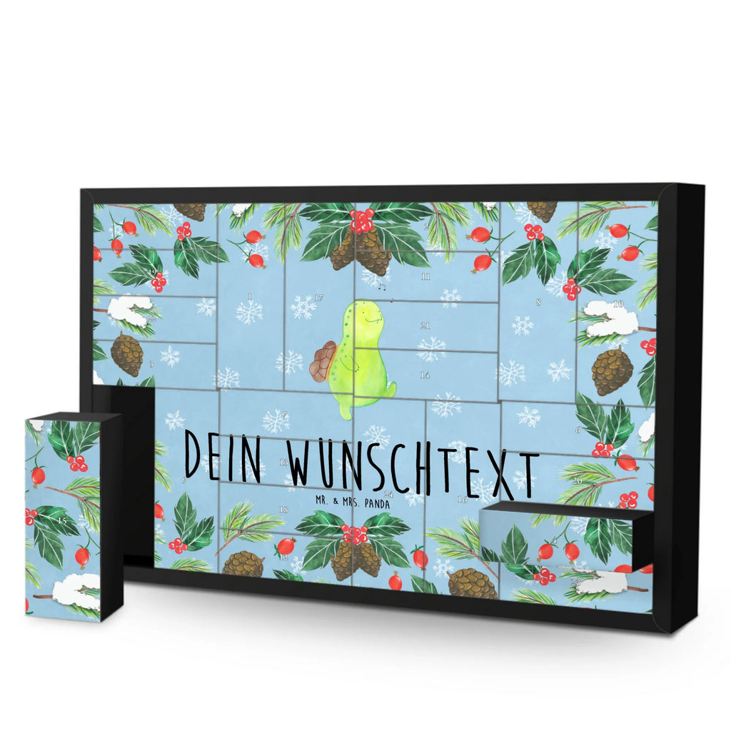 Personalisierter Befüllbarer Adventskalender Schildkröte Pfeifen Befüllbarer Adventskalender, Adventskalender zum selbst befüllen, Schildkröte, Schildi, Schildkröten, fröhlich, Glück, Motivation, Lebensfreude, Depression, Trennung, Neuanfang