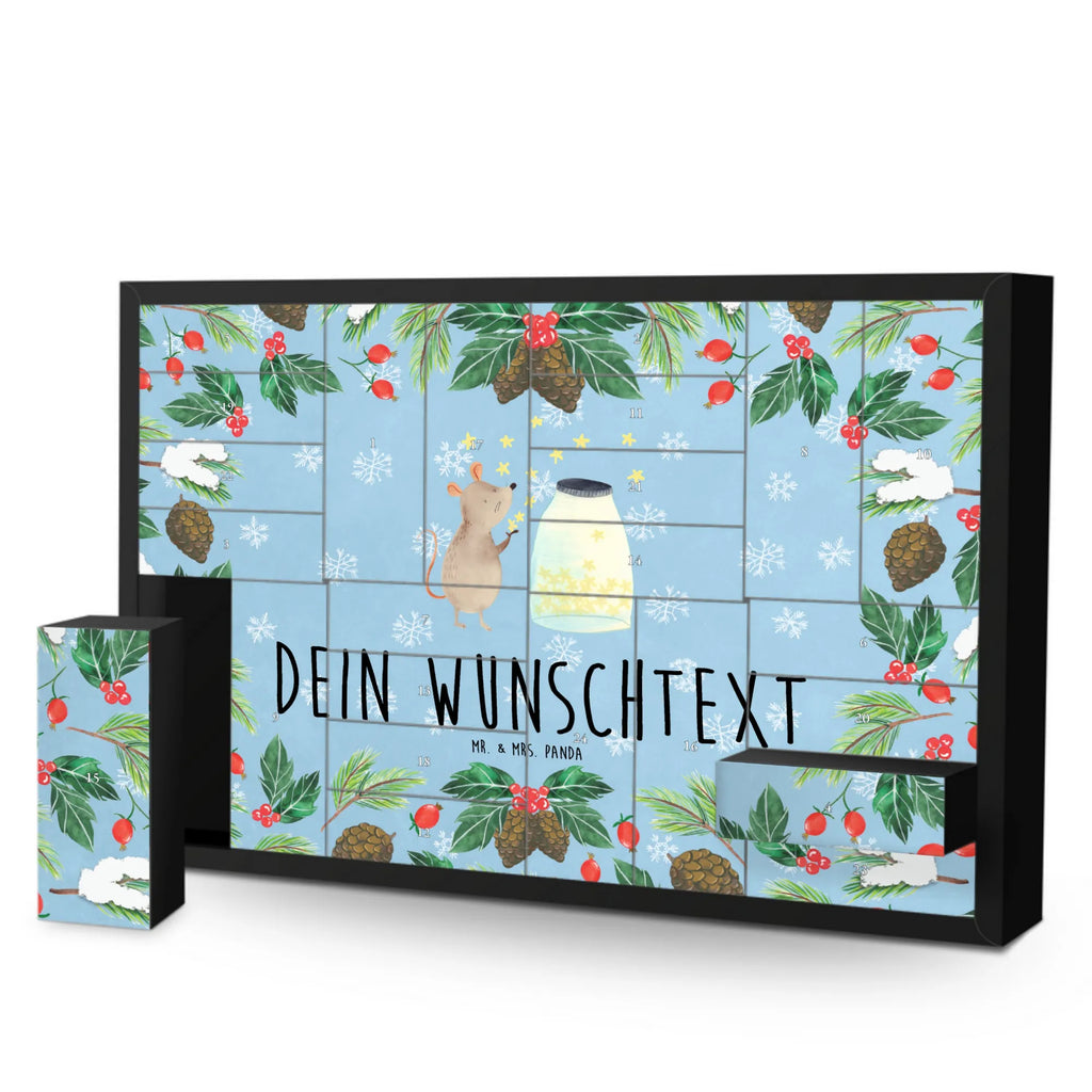 Personalisierter Befüllbarer Adventskalender Maus Sterne Befüllbarer Adventskalender, Adventskalender zum selbst befüllen, Tiermotive, Gute Laune, lustige Sprüche, Tiere, Maus, Sterne, Wunsch, Kind, Taufe, Taufgeschenk, Geburt, Schwangerschaft, erstes Kind, Kindergeburtstag, Geburtstag, Hoffnung, Träume