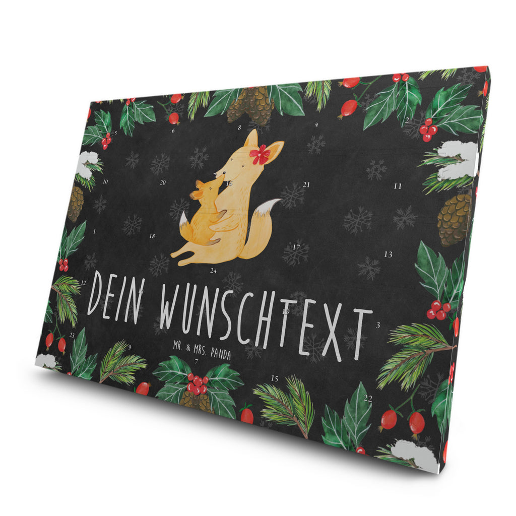 Personalisierter Tee Adventskalender Fuchs Mama Personalisierter Tee Adventskalender, Familie, Vatertag, Muttertag, Bruder, Schwester, Mama, Papa, Oma, Opa, Mutter, Tochter, Lieblingstochter, Beste Tochter, Geschenk