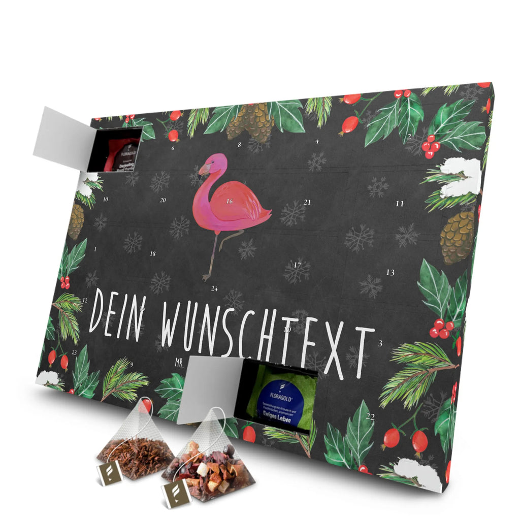 Personalisierter Tee Adventskalender Flamingo Classic Personalisierter Tee Adventskalender, Flamingo, Einzigartig, Selbstliebe, Stolz, ich, für mich, Spruch, Freundin, Freundinnen, Außenseiter, Sohn, Tochter, Geschwister